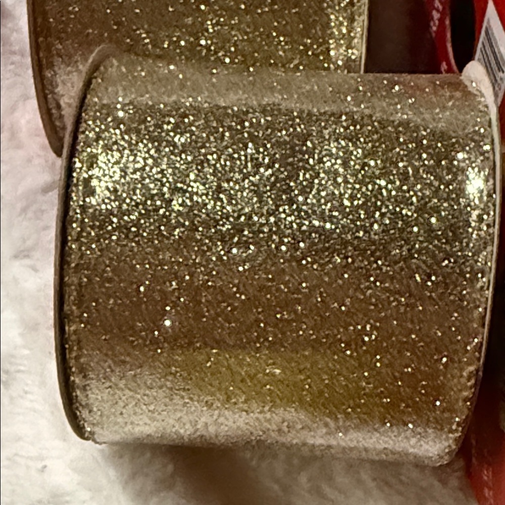 Gold and Glitter Ribbon Set - Picture 6 of 6